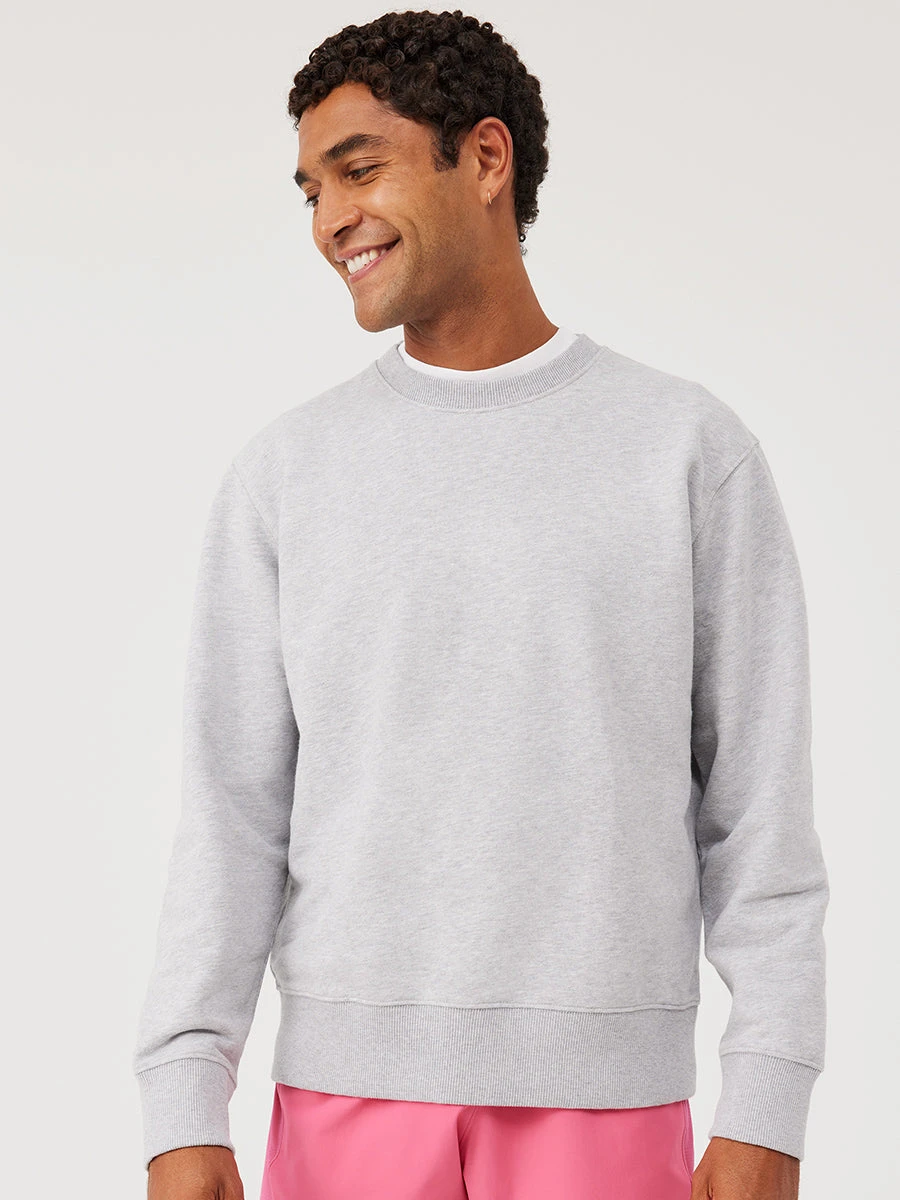 Organic Cotton Terry Crewneck Sweatshirt 3 Organic Cotton Terry Crewneck Sweatshirt - Image 3