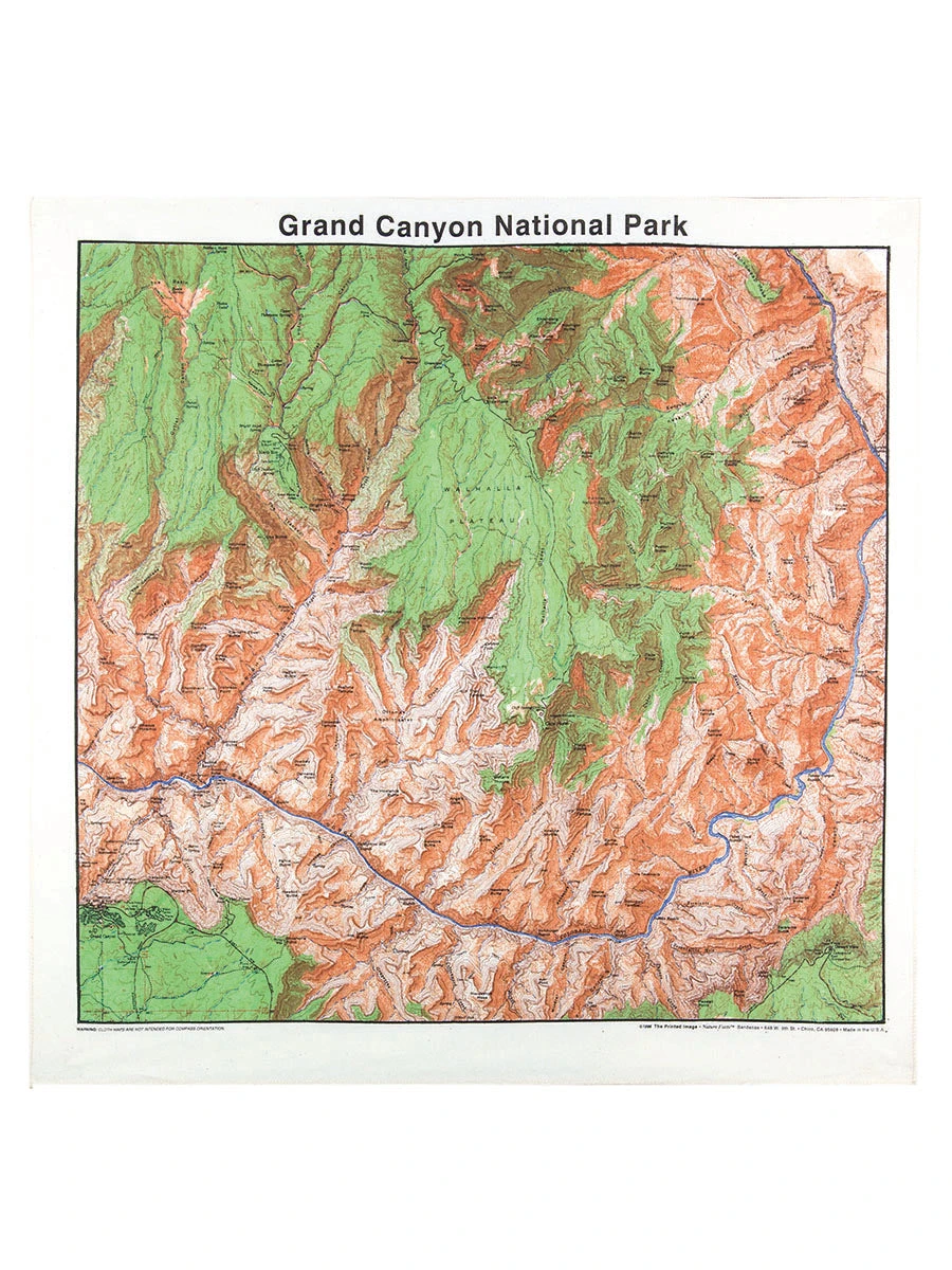 Printed Image National Park Bandana 4 Printed Image National Park Bandana - Image 4