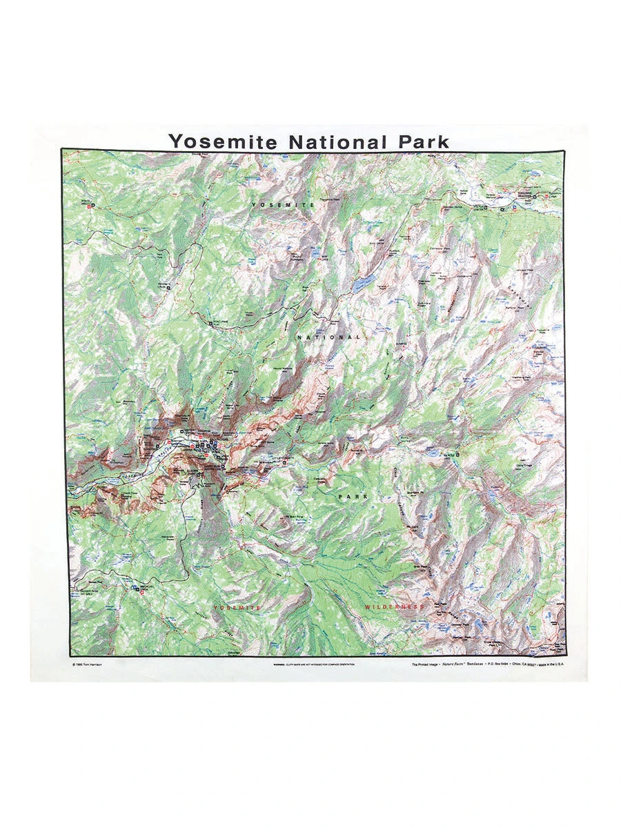 Printed Image National Park Bandana 2 Printed Image National Park Bandana - Image 2