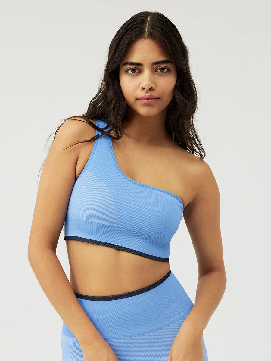 SeamlessRib One Shoulder Bra 3 SeamlessRib One Shoulder Bra - Image 3