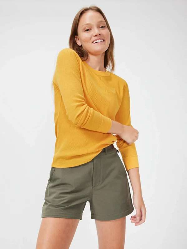 New Products 3 New Products -Kora Fashion Shop W301332 SWF CID Waffle Longsleeve Cider 119 uB9MXmk