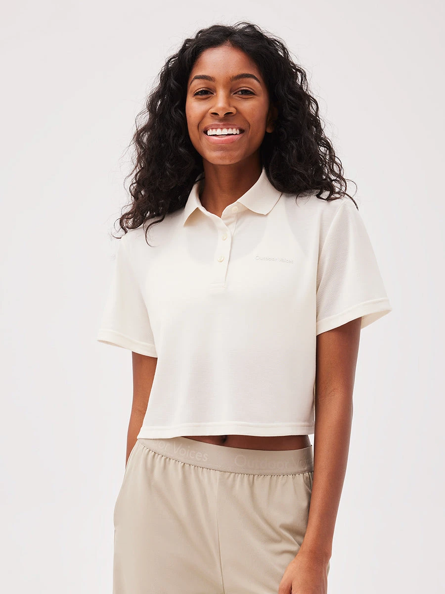 Birdie Cropped Polo 1 Birdie Cropped Polo