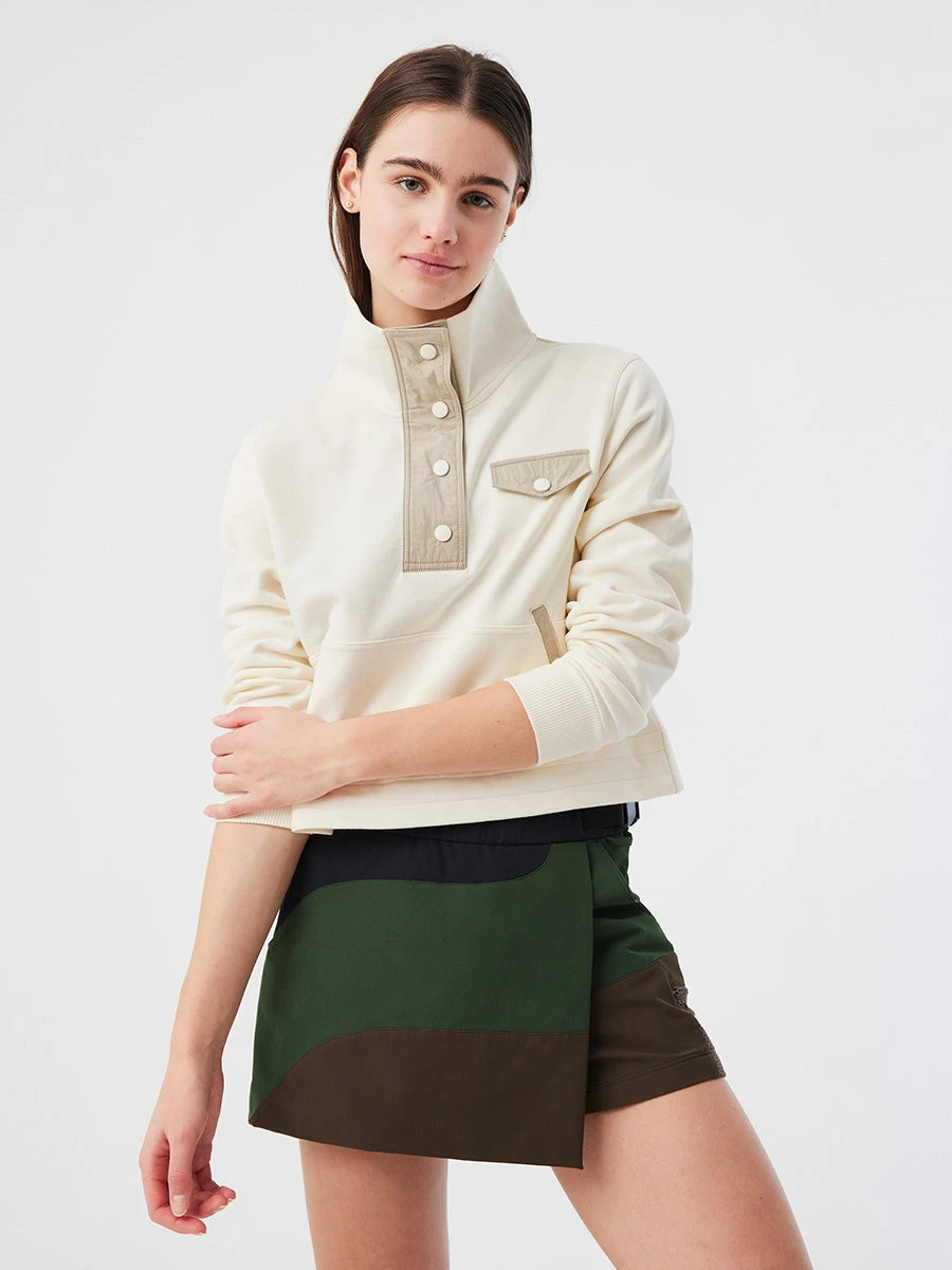 Organic Cotton Terry Snap Sweatshirt 3 Organic Cotton Terry Snap Sweatshirt - Image 3