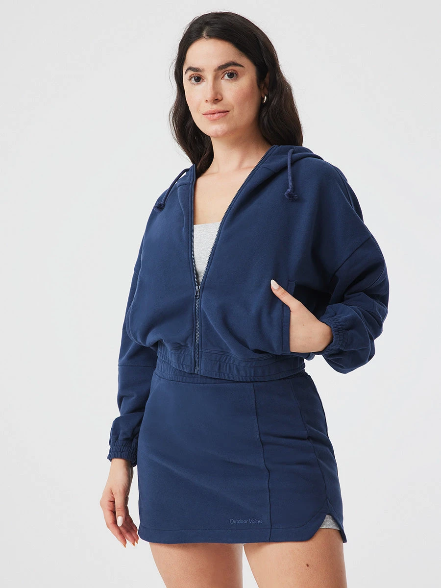 Organic Cotton Terry Full Zip Sweatshirt 3 Organic Cotton Terry Full Zip Sweatshirt - Image 3