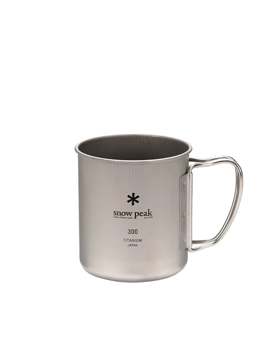 Snow Peak Titanium Single Wall Mug 1 Snow Peak Titanium Single Wall Mug